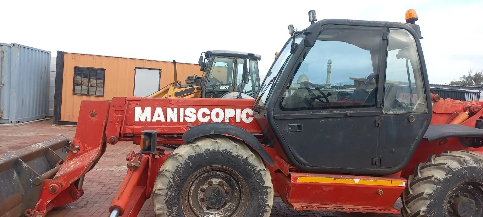 WAFCON Manitou MT1340 telehandler available for hire in Cape Town